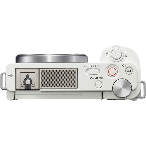 Sony ZV-E10 Mirrorless Camera (Body Only, White) — Hot Rod Cameras
