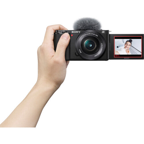 Sony ZV-E10 Mirrorless Camera with 16-50mm Lens (Black) — Hot Rod 