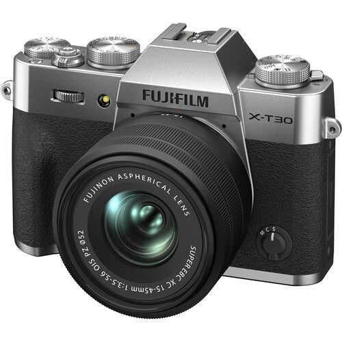 FUJIFILM X-T30 II Mirrorless Camera (Silver, Body Only)