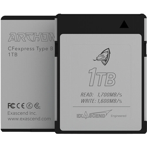Exascend 1TB Archon CFexpress 2.0 Type B Memory Card (2-Pack)