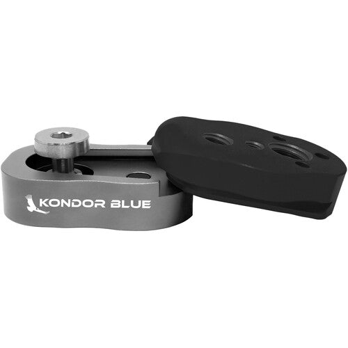 Kondor Blue Mini Quick Release Plate for Monitors & Magic Arms (Raven Black)