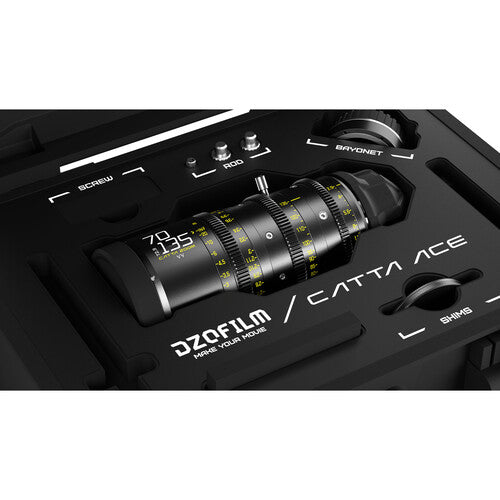 DZOFilm Catta Ace 70-135mm T2.9 PL-Mount Cine Zoom Lens (Black)