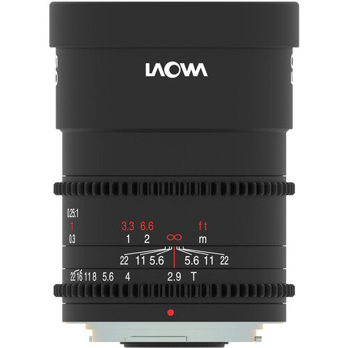 Venus Optics Laowa Cine APO 50mm T2.9 Macro Lens (MFT, Feet/Meters)
