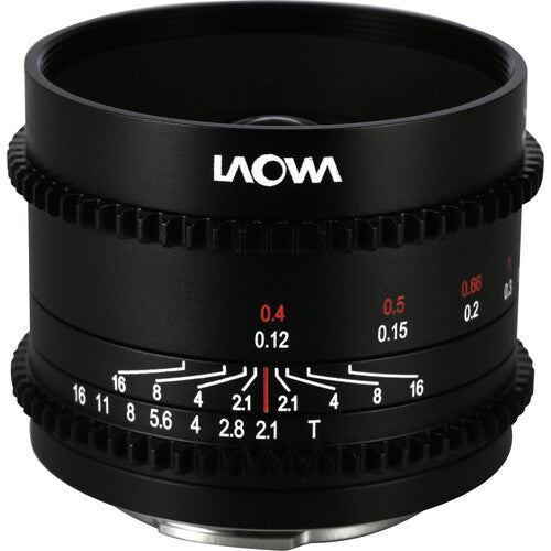Venus Optics Laowa Zero-D Cine Lens 10mm T2.1 (MFT, Feet/Meters)