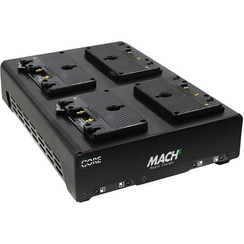 Core SWX Mach4 4-Position Charger with 4A Rapid Charge (Gold Mount)