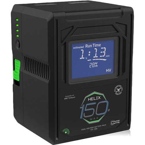 Core SWX Helix Max 147Wh Lithium-Ion 4-Battery Kit with Mach4 4-Position Battery Charger (B-Mount)