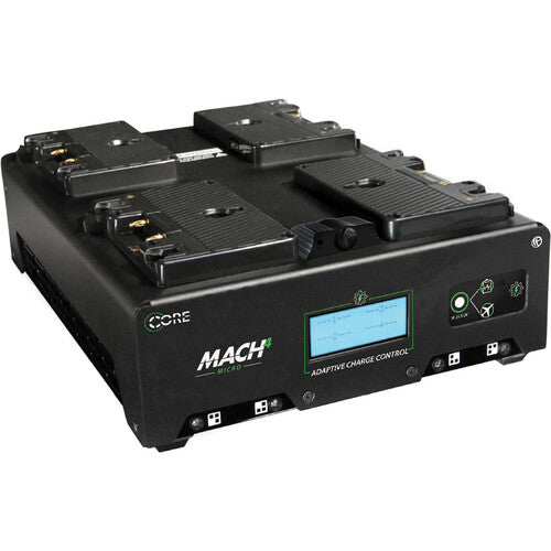 Core SWX Mach4 Micro Four-Position Battery Charger (Gold Mount)