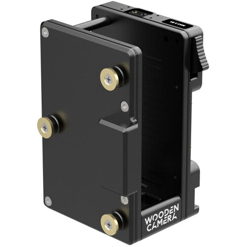 Wooden Camera Dual Battery Plate Cradle for Teradek Bolt LT Transmitter (Gold Mount)