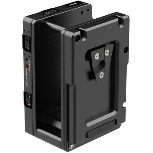 Wooden Camera Dual Battery Plate Cradle for Teradek Bolt LT Transmitter (V-Mount to Gold Mount)