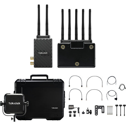 Teradek Bolt 6 LT 1500 3G-SDI/HDMI Wireless RX/TX Deluxe Kit (Gold Mount)