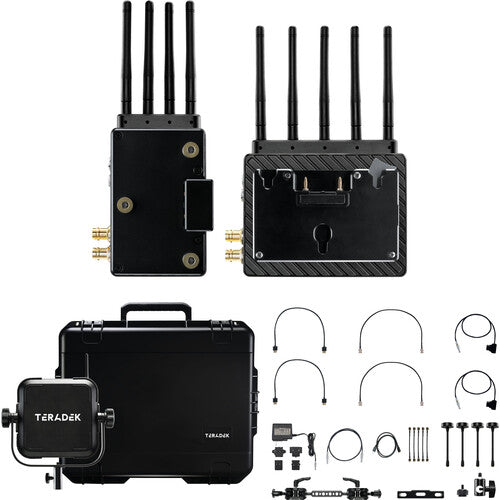 Teradek Bolt 6 XT 1500 12G-SDI/HDMI Wireless RX/TX Deluxe Kit (Gold Mount)
