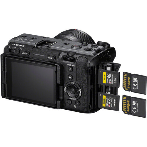 Sony FX30 Super 35 Digital Cinema Camera with XLR Handle Unit
