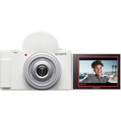 Sony ZV-1F Vlogging Camera (White) — Hot Rod Cameras