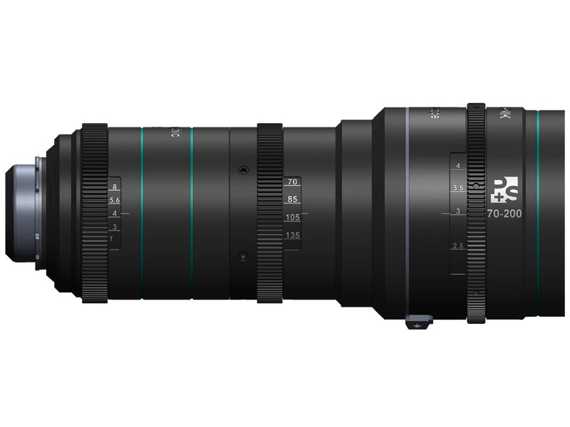 PS-Zoom 70-200 CS, T 3.5 lens, PL