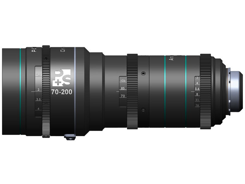 PS-Zoom 70-200 CS, T 3.5 lens, PL