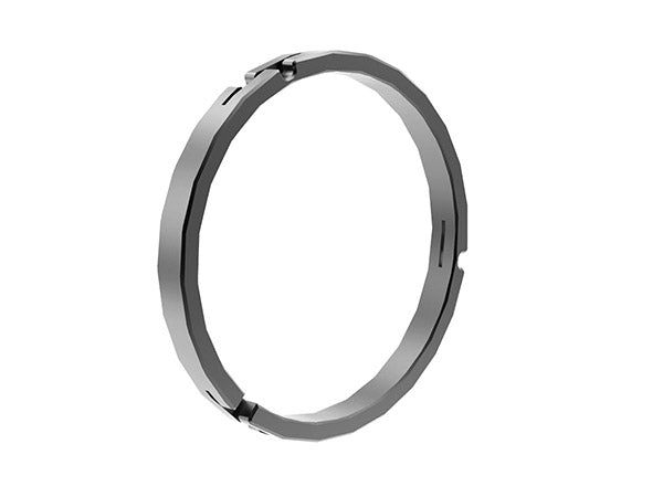 Bright Tangerine 150- 134 mm Clamp on Ring