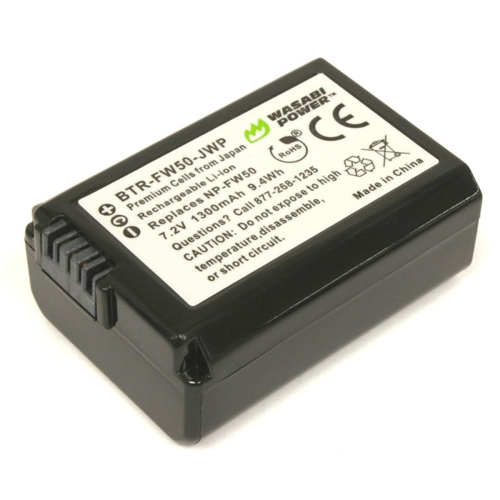 Wasabi Power Battery for Sony NP-FW50