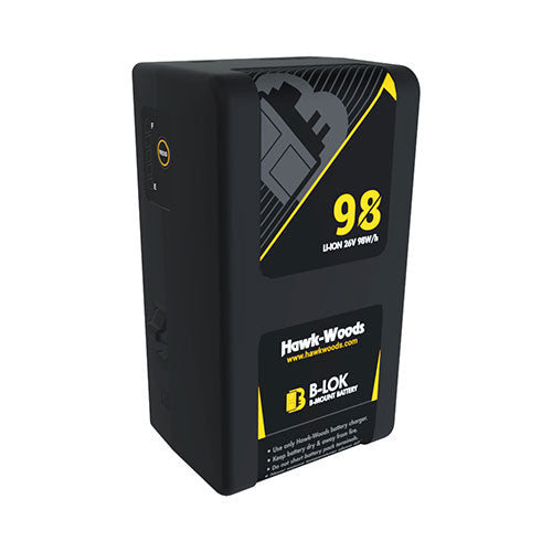 Hawk-Woods 26V 98Wh B-Mount Lithium-Ion Battery