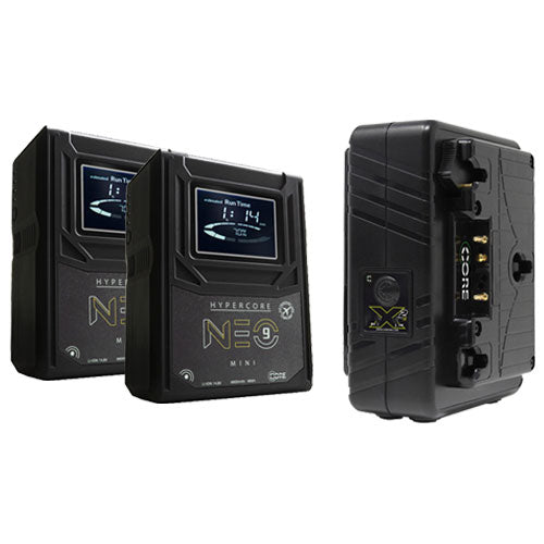 Core SWX Hypercore NEO 9 2-Battery Kit with Mini Dual Travel Charger (Gold Mount)