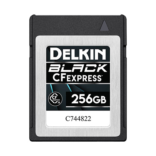 Delkin Devices Black CF Express Type B 256GB Memory Card