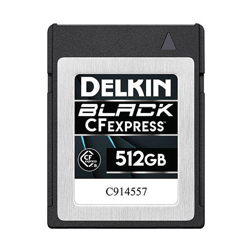 Delkin Devices Black CF Express Type B 512GB Memory Card
