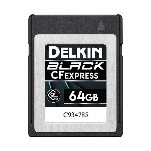 Delkin Devices Black CF Express Type B 64GB Memory Card