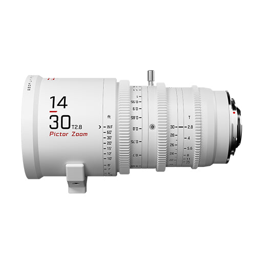 DZOFilm Pictor 14-30mm T2.8 Super35 Parfocal Zoom Lens (PL and EF Mounts, White)