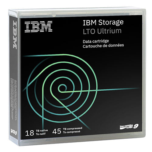 SymplyLTO Media Ultrium Data Cartridge Tape 18TB Native/ 45TB Compressed IBM LTO-9 Pre-Optimized