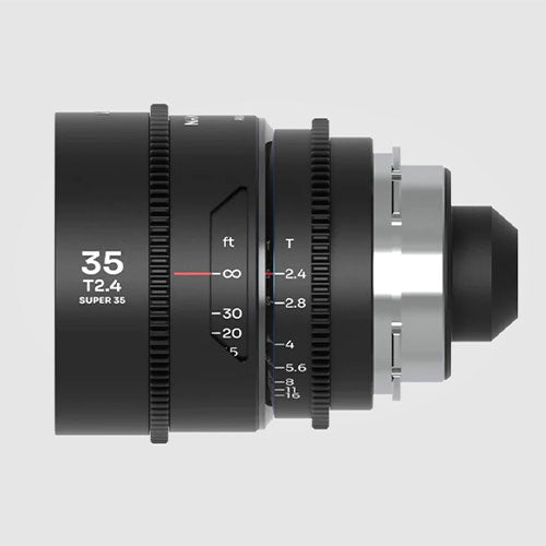 Venus Optics Laowa Nanomorph 35mm T2.4 1.5X S35 Cine Lens (Silver, PL Mount with Interchangeable EF Bayonet)