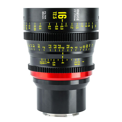 Meike 16mm T2.5 Full Frame Cinema Prime Lens (RF Mount)