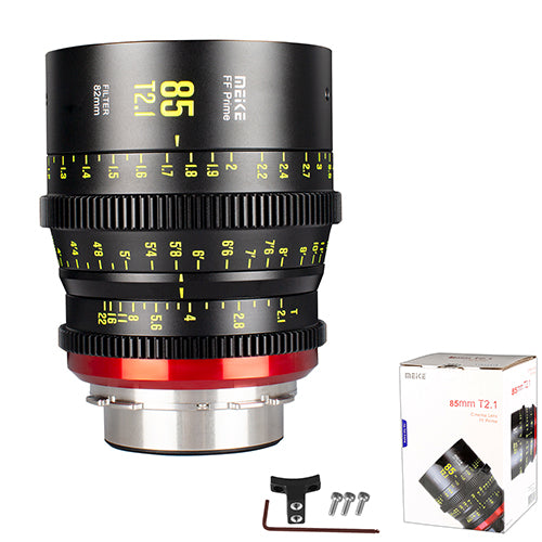 Meike 85mm T2.1 Full Frame Cinema Prime Lens (EF Mount)