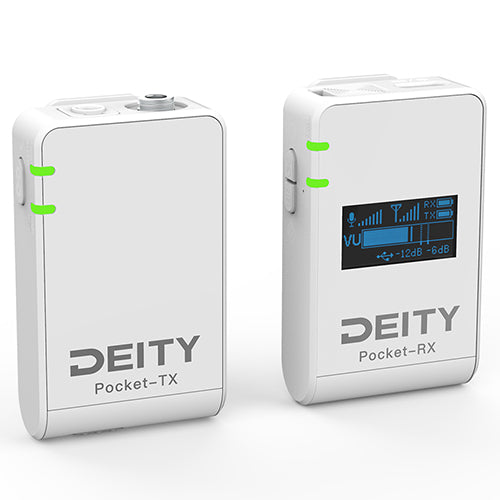 Deity Pocket Wireless Transmitter/Receiver (White)