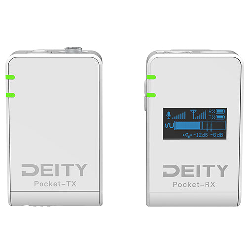 Deity Pocket Wireless Transmitter/Receiver (White)