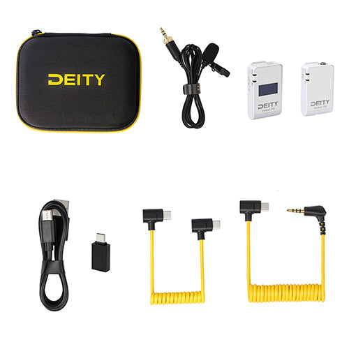 Deity Pocket Wireless Transmitter/Receiver (White)