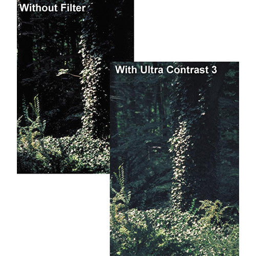 Tiffen 6.6 x 6.6" Ultra Contrast 1/2 Filter