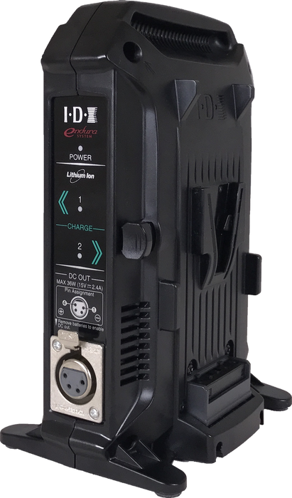 IDX System Technology VL-2X 2-Channel V-Mount Charger & Power Supply