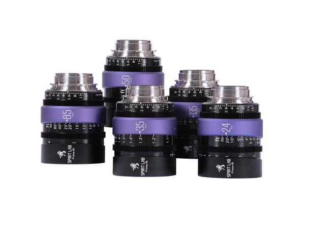 Spirit Lab Prime A1 7-Lens Set PL Mount