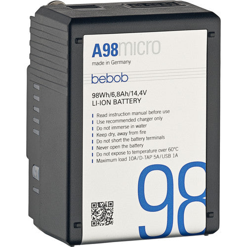 Bebob Factory GmbH A98Micro 14.4V 98Wh Gold Mount Li-Ion Battery