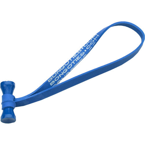 BongoTies Standard 5" Elastic Cable Ties (10 Pack) - Blue