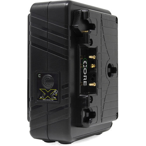 Core SWX GPM-X2S Mini Dual Travel Battery Charger (Gold Mount)