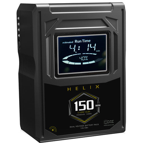 Core SWX Helix 150 Mini 147Wh Dual-Voltage Battery (Gold Mount)