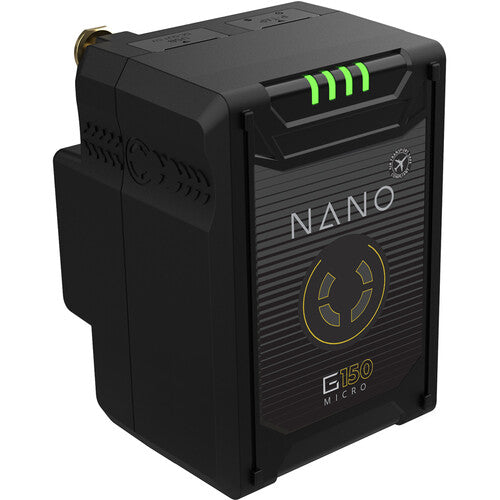 Core SWX NANO Micro 147Wh 2-Battery Kit with Dual Travel Charger (Gold Mount)