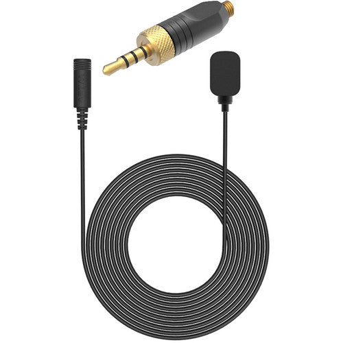 Deity Microphones W.Lav DA35 Bundle Omnidirectional Lavalier Microphone with Microdot to Locking 3.5mm Adapter