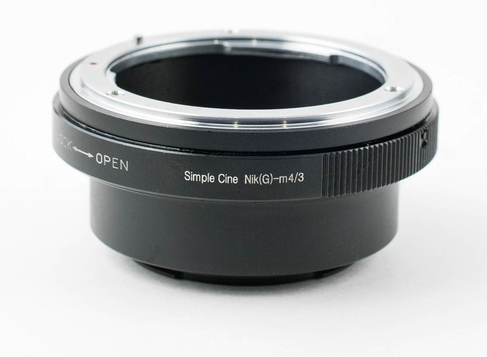 Simple Cine Nikon-MFT Lens Adaptor