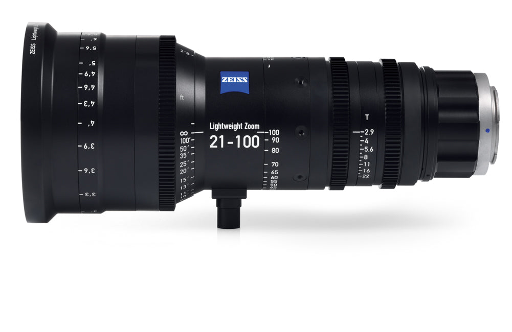Zeiss 21-100mm T2.9-3.9 Lightweight Zoom LWZ.3 Lens (PL Mount, Feet)
