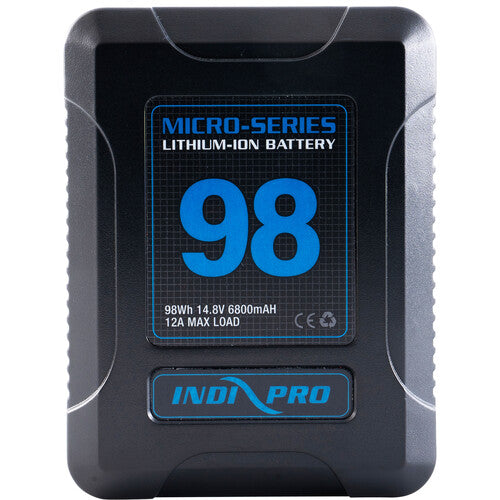 IndiPRO Tools Micro-Series V-Mount Li-Ion Battery (98Wh) (Refurbished)