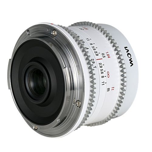 Venus Optics Laowa 9mm T2.9 Zero-D Cine Lens (RF Mount, White)