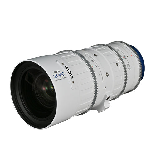 Venus Optics Laowa OOOM 25-100mm T2.9 Cine Lens Bundle (Feet, White)