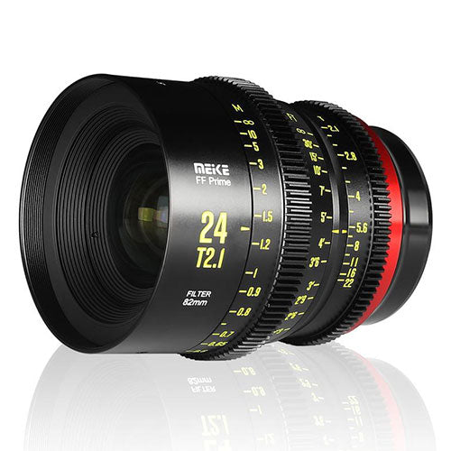 24mm 50mm On Crop Sensor Meike 24mm Full Frame Cinema Prime Lens