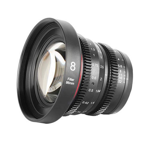 Meike 8mm T2.9 Manual Focus Cinema Lens (MFT Mount)